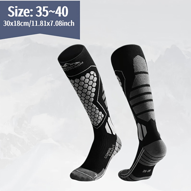 Unisex Thickened Ski Socks Qui - Thermal Sock Winter ulasan dan harga