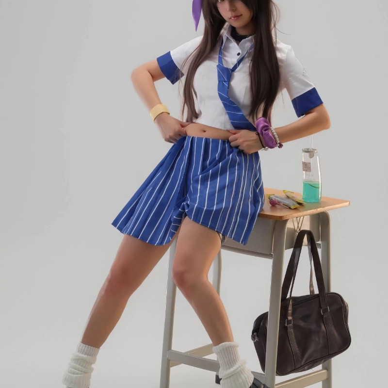 Naga Cosplay Costume JK Unifor - Knee High Sock Women ulasan dan harga