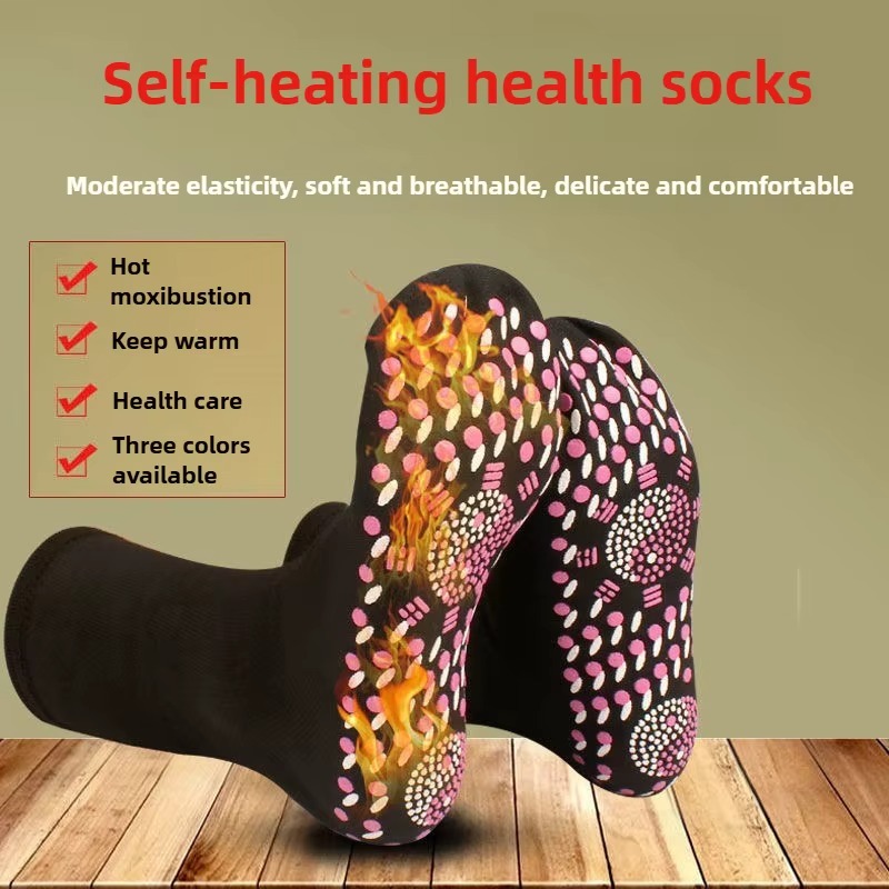 1-5Pairs Self Warming Floor So - Thermal Sock Winter ulasan dan harga